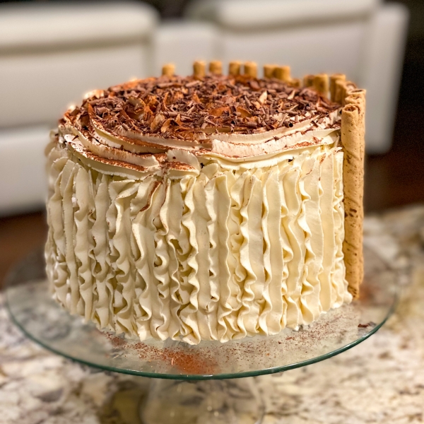 Tiramisu Layer Cake