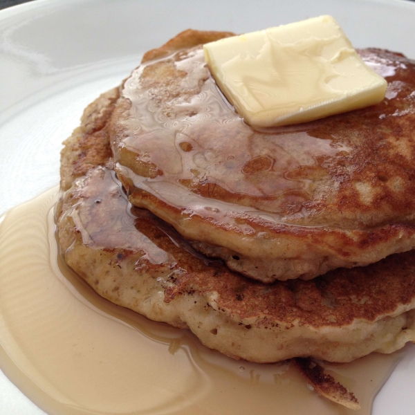 Banana Almond Pancakes