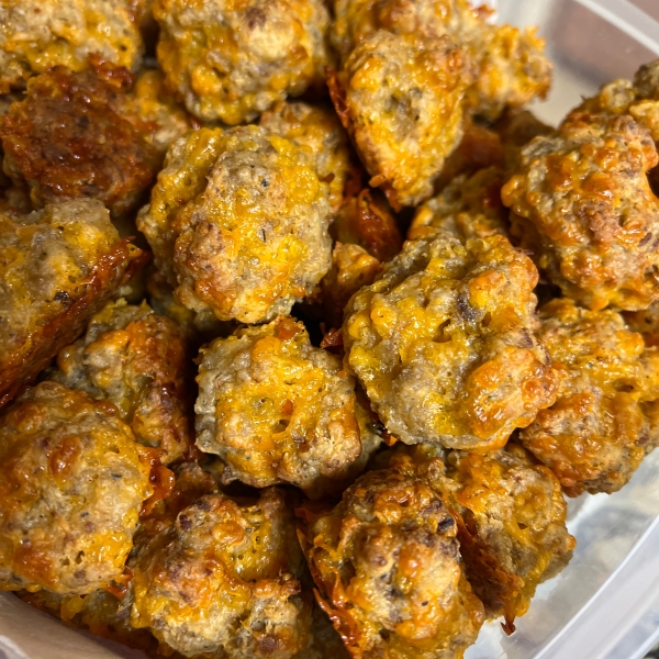 Sausage Balls with Cream Cheese