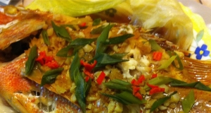 Chinese-Style Steamed Fish