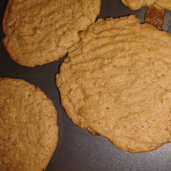 Three Ingredient Peanut Butter Cookies