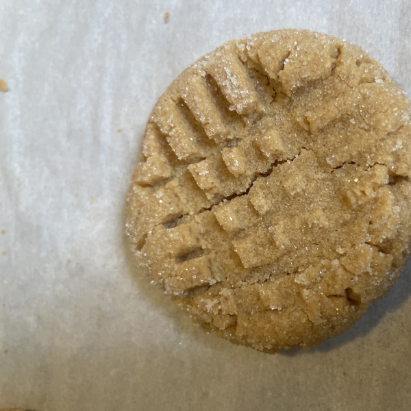 Three Ingredient Peanut Butter Cookies