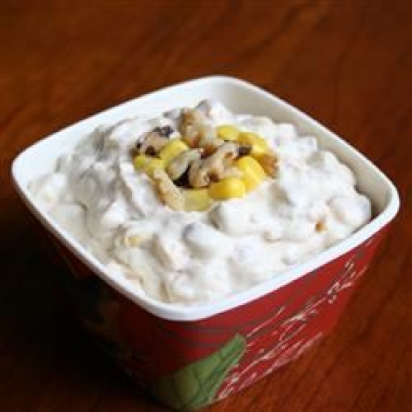 Southwestern Corn and Walnut Dip