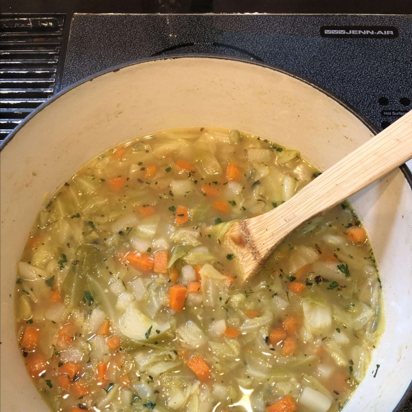 Carrot, Potato, and Cabbage Soup