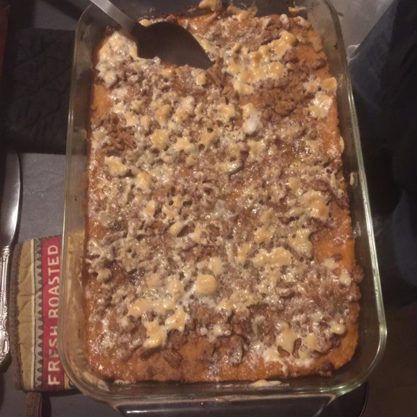 Eggless Sweet Potato Casserole