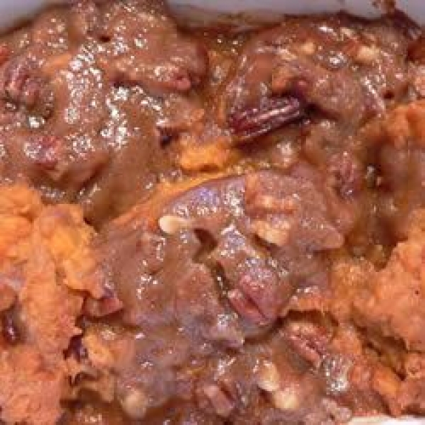 Eggless Sweet Potato Casserole