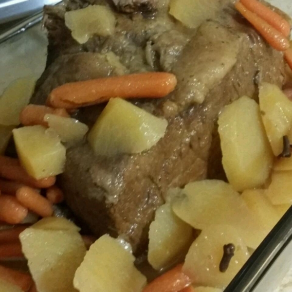 Slow Cooker Apple Cider Pot Roast