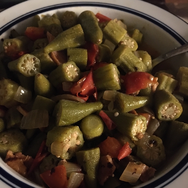 Okra and Tomatoes II