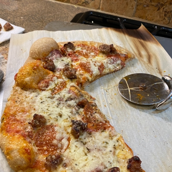 Amazing Whole Wheat Pizza Crust