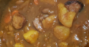 Pinto Bean and Sausage Soup