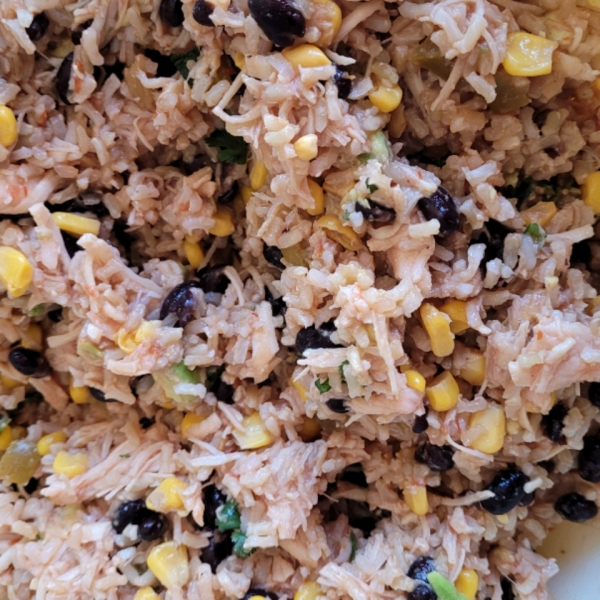 Mexican Chicken and Rice Salad