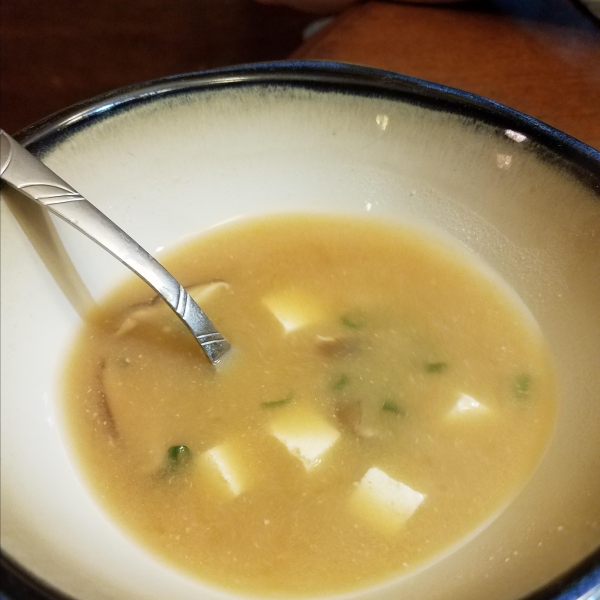 Miso Soup with Shiitake Mushrooms