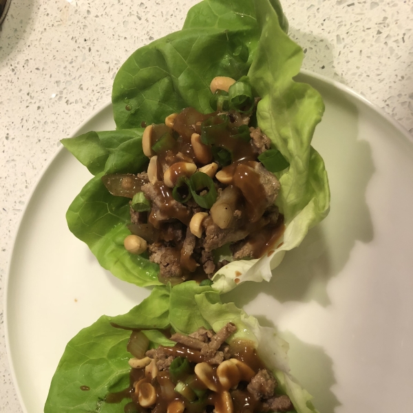 Ground Turkey Lettuce Wraps