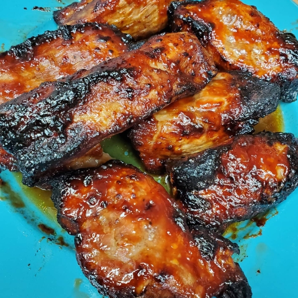 Air Fryer BBQ Baby Back Ribs