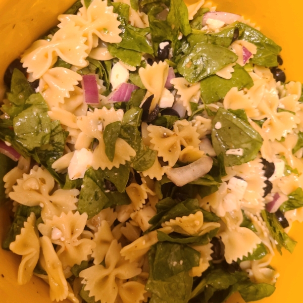 Spinach Pasta Salad