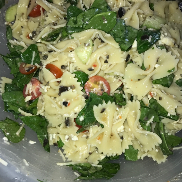 Spinach Pasta Salad