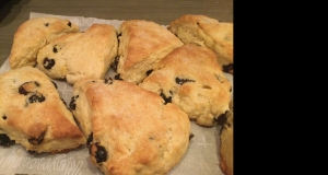 Cranberry-Orange Scones with Walnuts