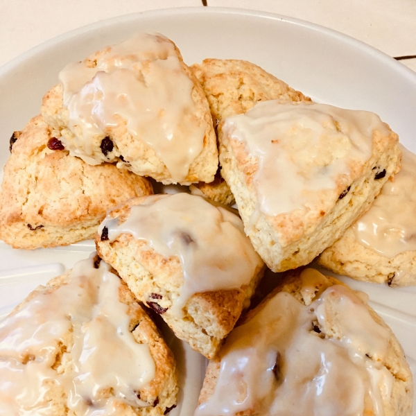 Cranberry-Orange Scones with Walnuts