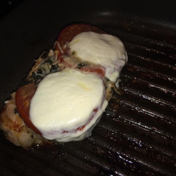 Amazing 'Pizza' Pork Chops