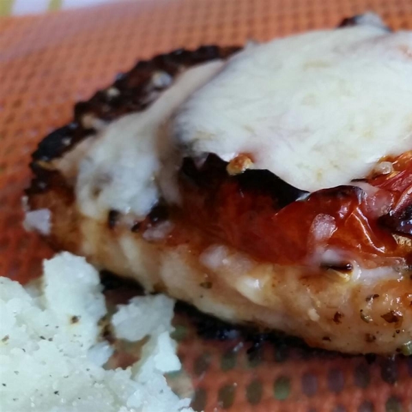 Amazing 'Pizza' Pork Chops