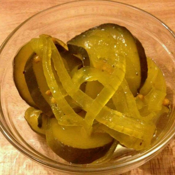 Microwave Bread-and-Butter Pickles