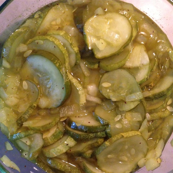 Microwave Bread-and-Butter Pickles