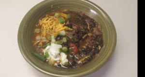 Patty's Mom's Black Bean Soup