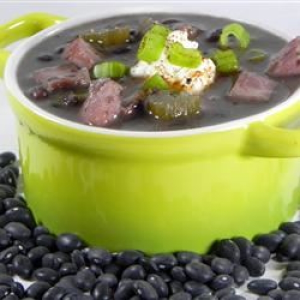 Patty's Mom's Black Bean Soup