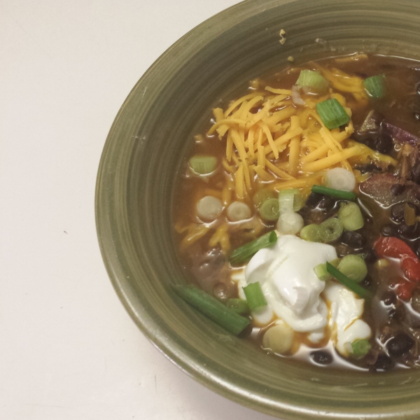 Patty's Mom's Black Bean Soup