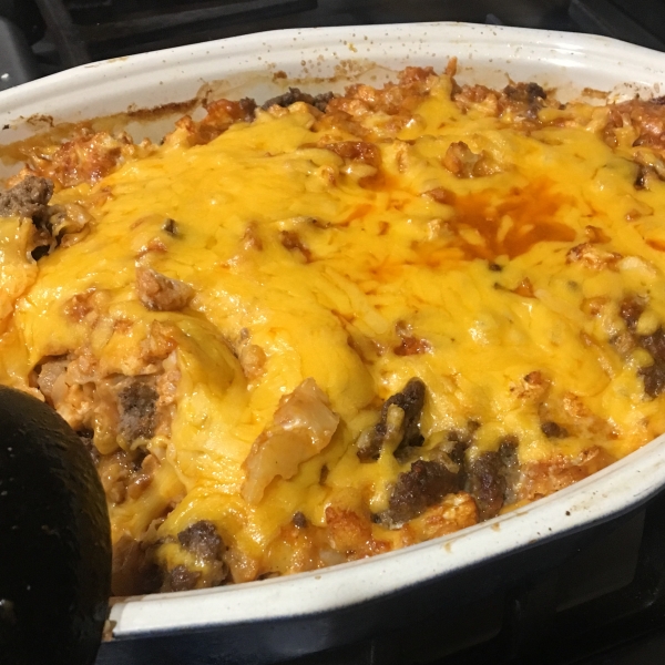 Keto Tex-Mex Ground Beef Casserole