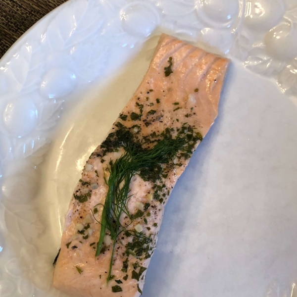 Poached Salmon