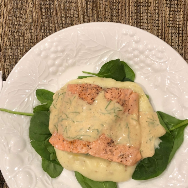 Poached Salmon