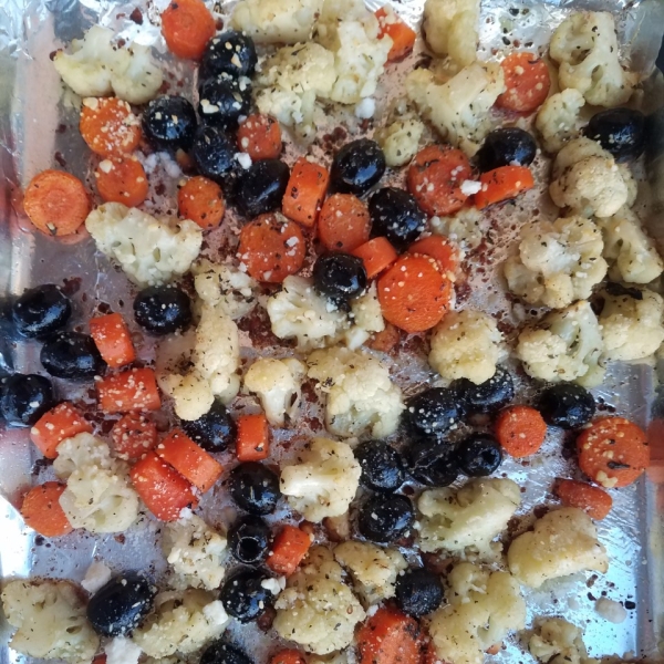 Sheet Pan Cauliflower Bake