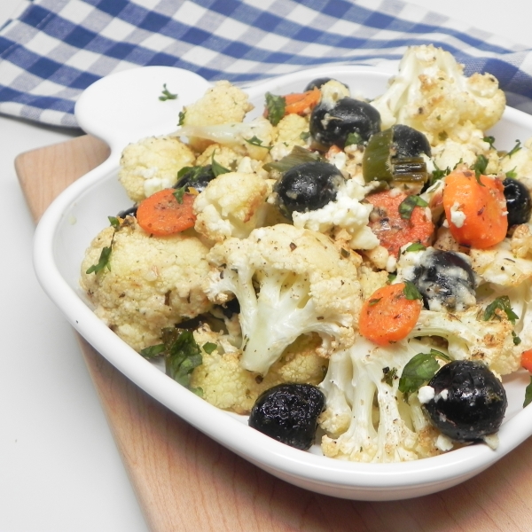 Sheet Pan Cauliflower Bake