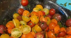 Marinated Cherry Tomato Salad