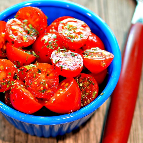 Marinated Cherry Tomato Salad