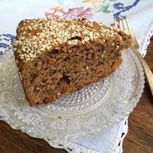 Fanouropita (Vegan Greek Raisin, Walnut, and Olive Oil Cake)