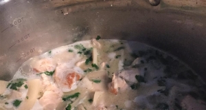 Green Curry Coconut Lime Soup