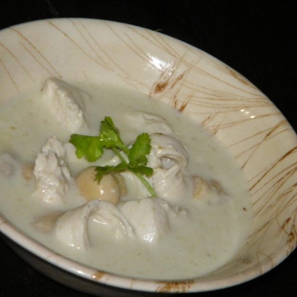 Green Curry Coconut Lime Soup