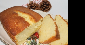 Coconut Sour Cream Pound Cake