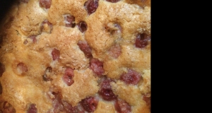 Fresh Cherry Cobbler