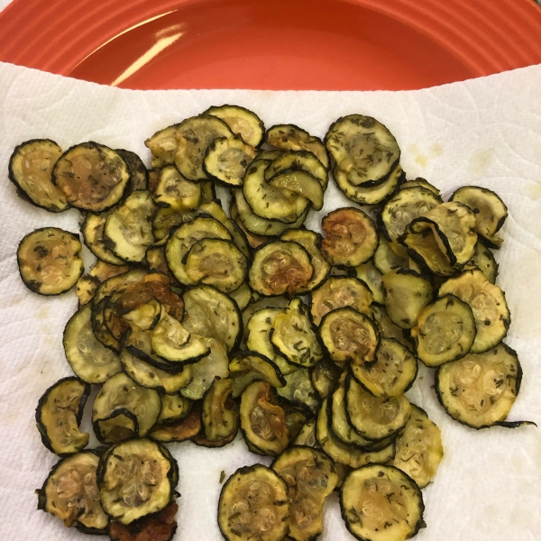 Ranch Zucchini Chips