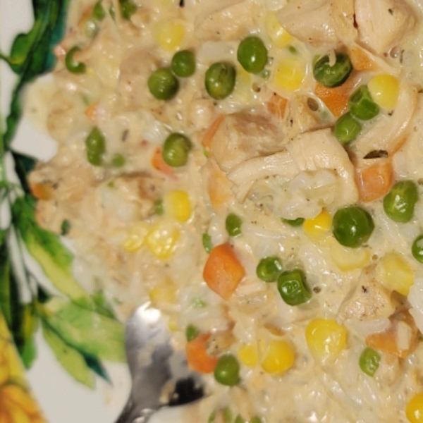 Instant Pot® Chicken Pot Pie (Crustless and Gluten Free)