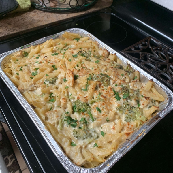 Baked Chicken Alfredo