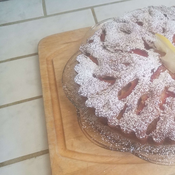 Lemon Plum Cake