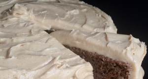 Chocolate Banana Cake with Peanut Butter Cream Cheese Frosting