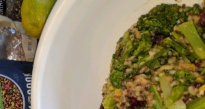 Cranberry Quinoa Salad with Broccoli
