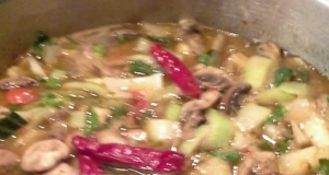 Bok Choy Beef Soup