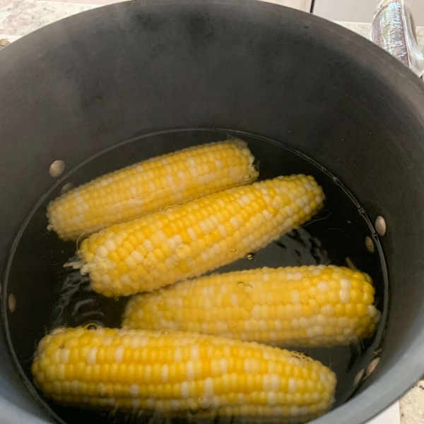 Jamie's Sweet and Easy Corn on the Cob