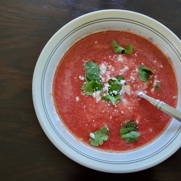 Summer Watermelon Gazpacho